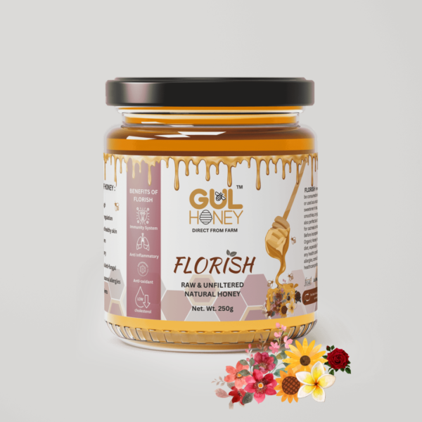 Gul Honey Florish Honey -100% pure Natural Organic Honey