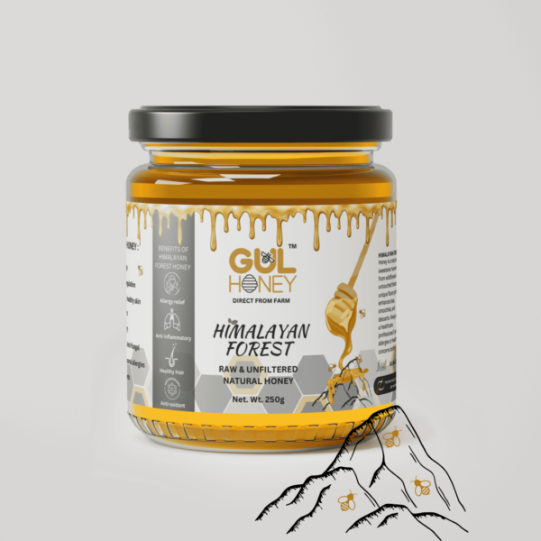Gul Honey Himalayan Forest Honey -100% pure Natural Organic Honey