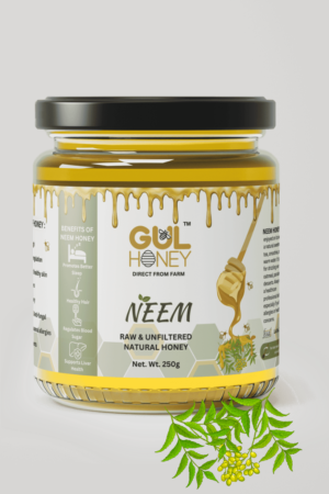 Gul Honey Neem Honey -100% pure Natural Organic Honey