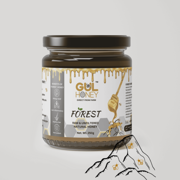 Gul Honey Himalayan Forest Honey -100% pure Natural Organic Honey