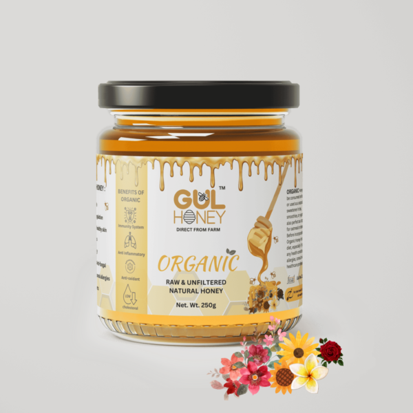Gul Honey Organic Honey -100% pure Natural Organic Honey