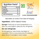 Gul Honey Himalayan Honey -100% pure Natural Organic Honey