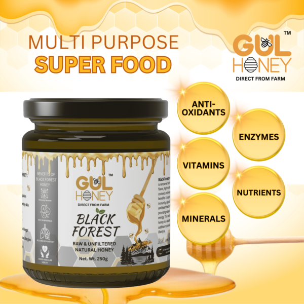 Gul Honey Forest Honey -100% pure Natural Organic Honey