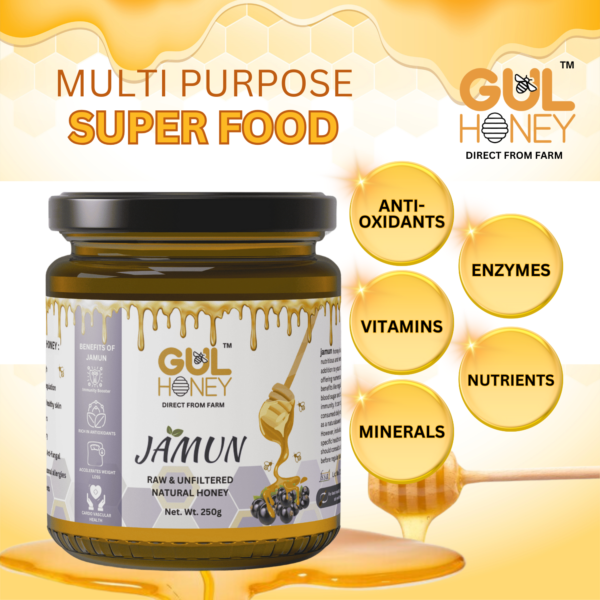 Gul Honey Jumun Honey -100% pure Natural Organic Honey