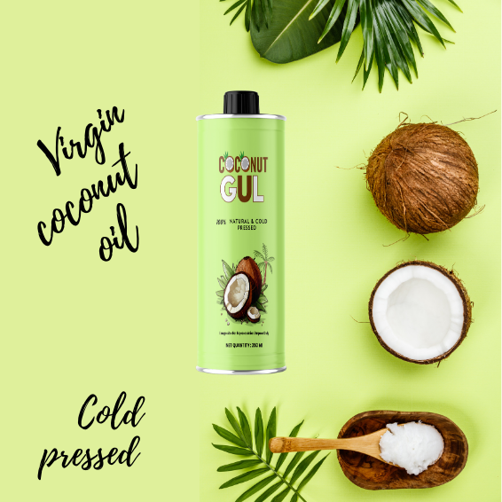 Amber Organics Gul Honey coconut oil
