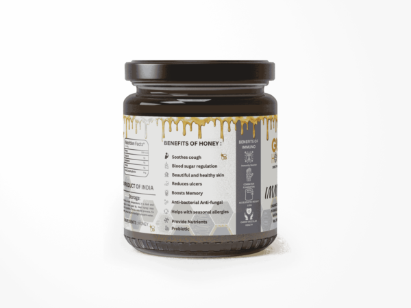 Gul Honey IMMUNO Honey – 100% Natural Honey With Black Seed . - Image 2