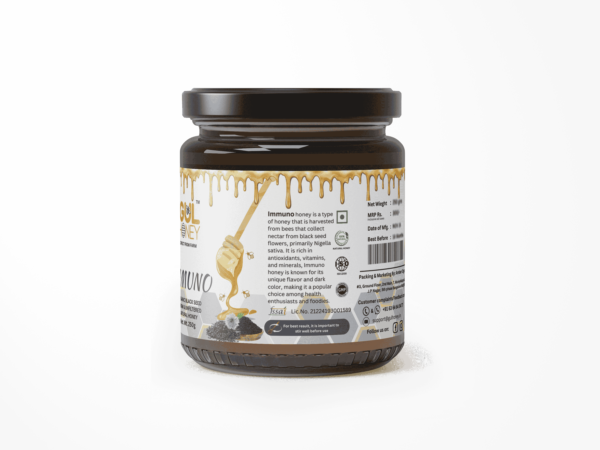 Gul Honey IMMUNO Honey – 100% Natural Honey With Black Seed . - Image 3