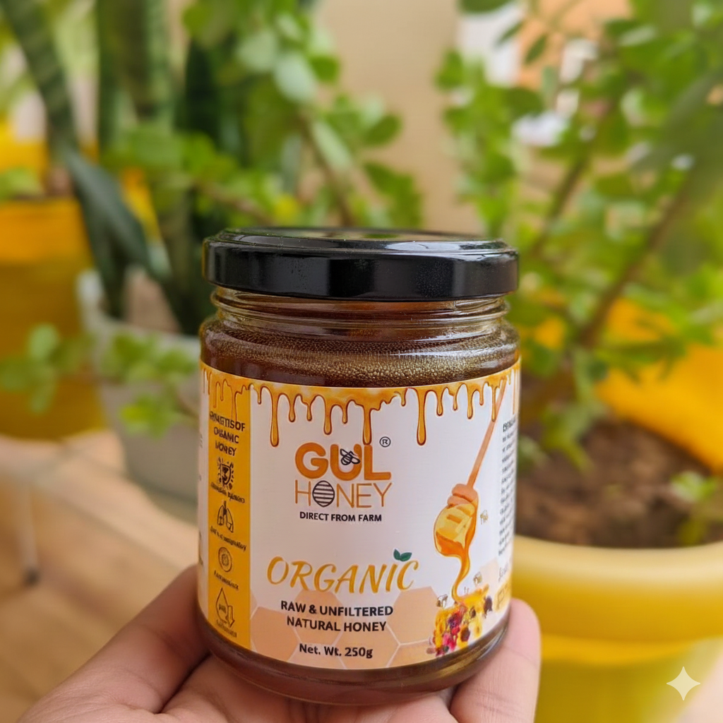 Gul Honey 100% Pure Raw Honey Benefit
